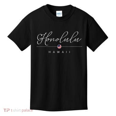 Honolulu Hawaii HI On Honolulu Kids T-Shirt