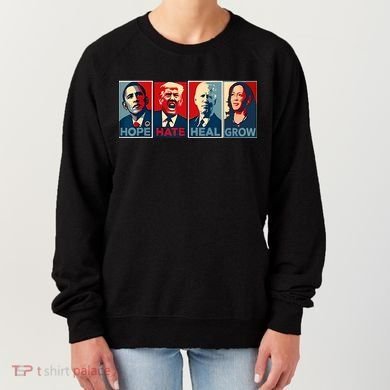 Hope Hate Heal Grow Women's Sweatshirt