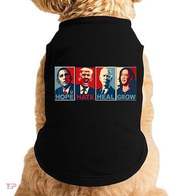 Hope Hate Heal Grow Doggie Tank