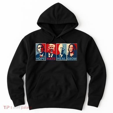 Hope Hate Heal Grow Hoodie