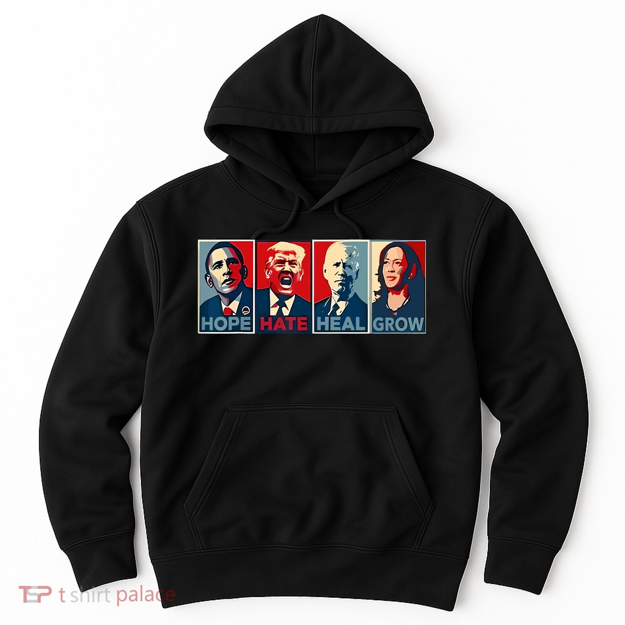 Hope Hate Heal Grow Hoodie