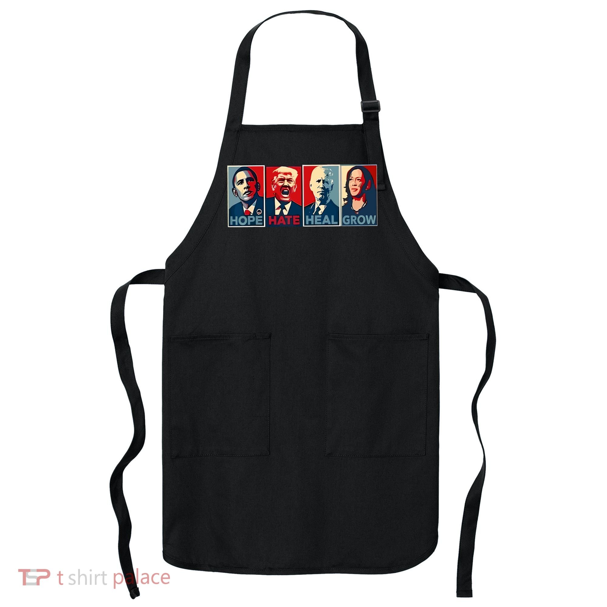 Hope Hate Heal Grow Apron