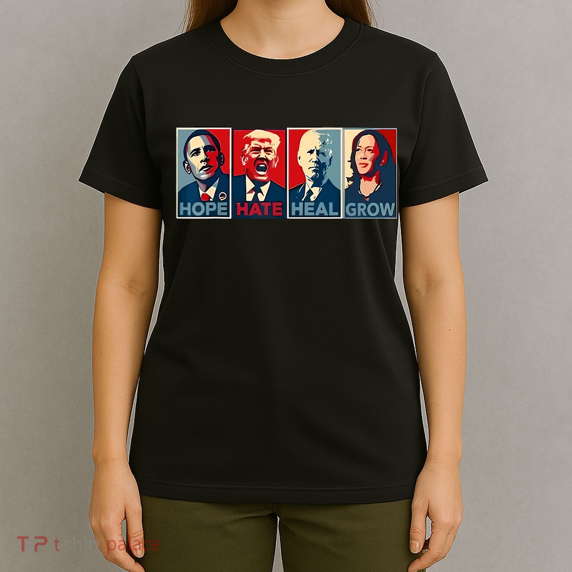 Hope Hate Heal Grow T-Shirt