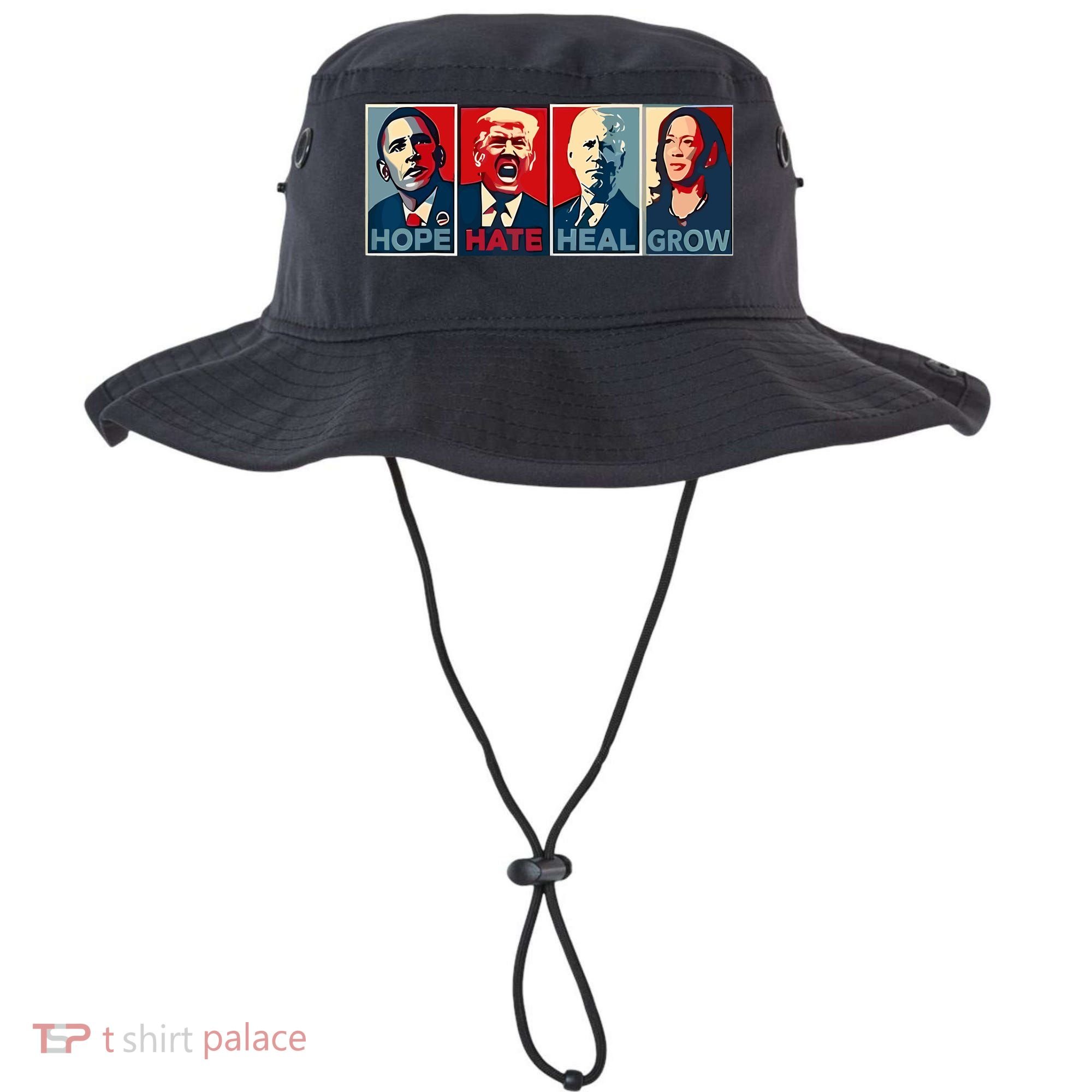 Hope Hate Heal Grow Bucket Hat