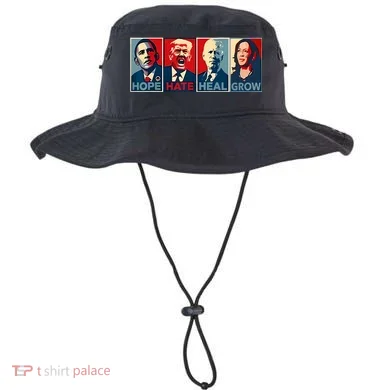 Hope Hate Heal Grow Bucket Hat