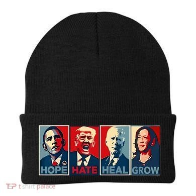 Hope Hate Heal Grow Beanie
