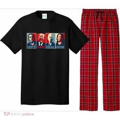 Hope Hate Heal Grow Pajama Set