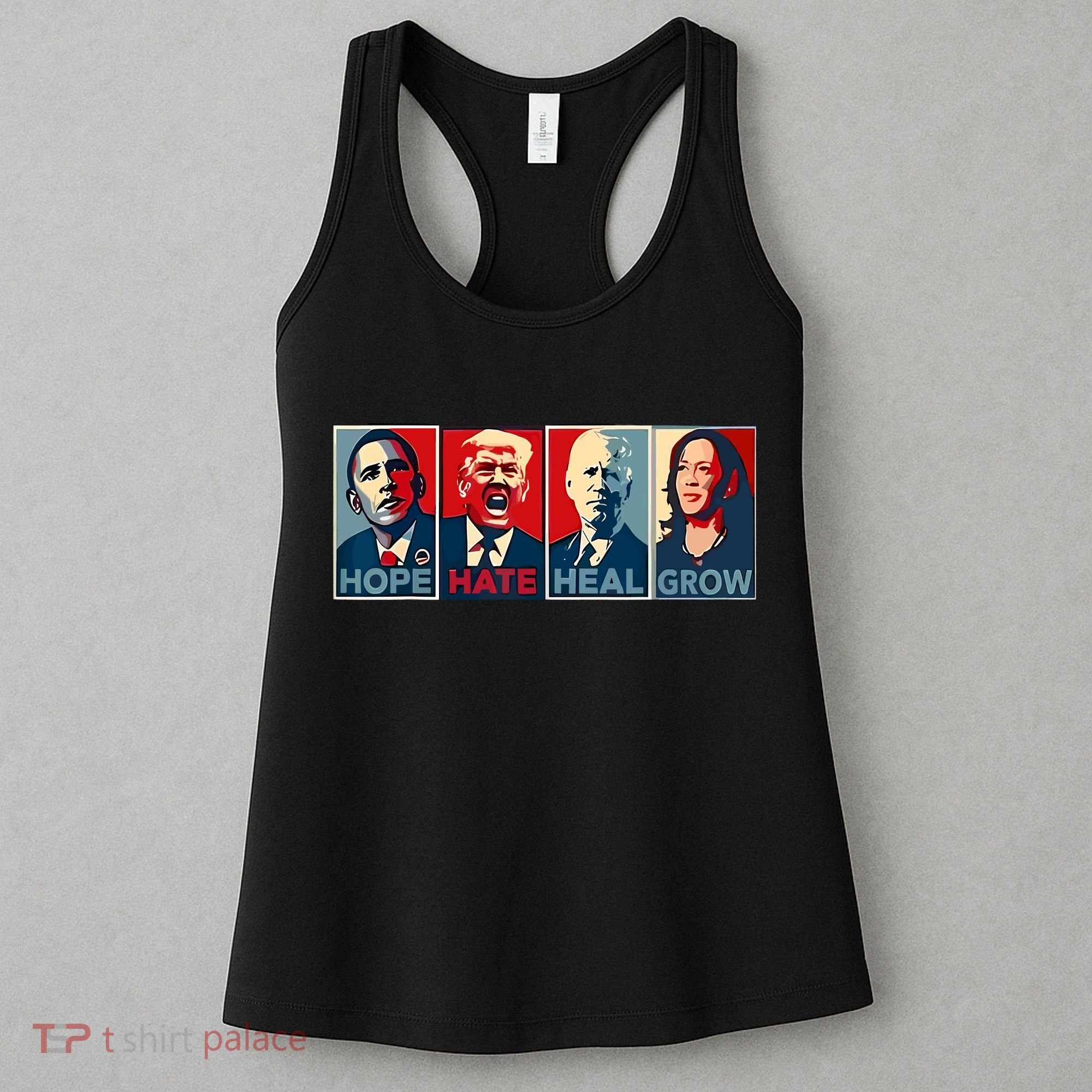 Hope Hate Heal Grow Women's Tank Top