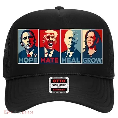 Hope Hate Heal Grow Hat