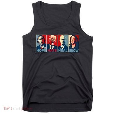 Hope Hate Heal Grow Tank Top