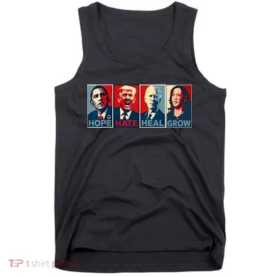 Hope Hate Heal Grow Tank Top