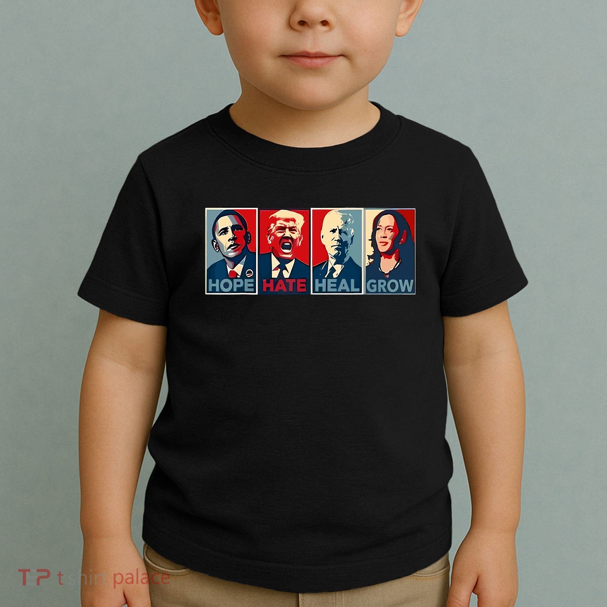 Hope Hate Heal Grow Toddler T-Shirt