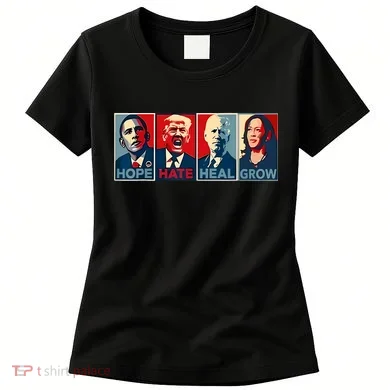 Hope Hate Heal Grow Women's T-Shirt