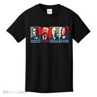 Hope Hate Heal Grow Kids T-Shirt thumb 0