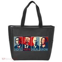 Hope Hate Heal Grow Tote Bag thumb 0