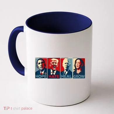 Hope Hate Heal Grow Coffee Mug