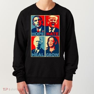 Hope Hate Heal Grow Women's Sweatshirt