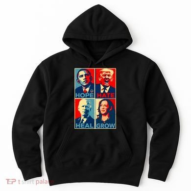 Hope Hate Heal Grow Hoodie