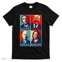 Hope Hate Heal Grow T-Shirt thumb 0