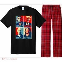 Hope Hate Heal Grow Pajama Set thumb 0