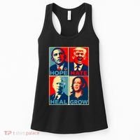 Hope Hate Heal Grow Women's Tank Top thumb 0