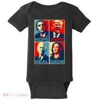Hope Hate Heal Grow Baby Bodysuit thumb 0