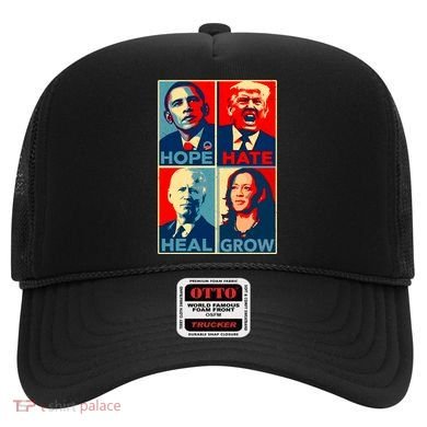 Hope Hate Heal Grow Hat