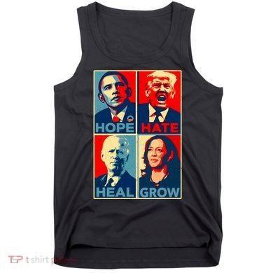 Hope Hate Heal Grow Tank Top