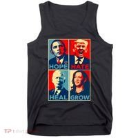 Hope Hate Heal Grow Tank Top thumb 0