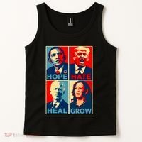 Hope Hate Heal Grow Tank Top thumb 2