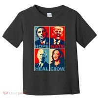 Hope Hate Heal Grow Toddler T-Shirt thumb 0