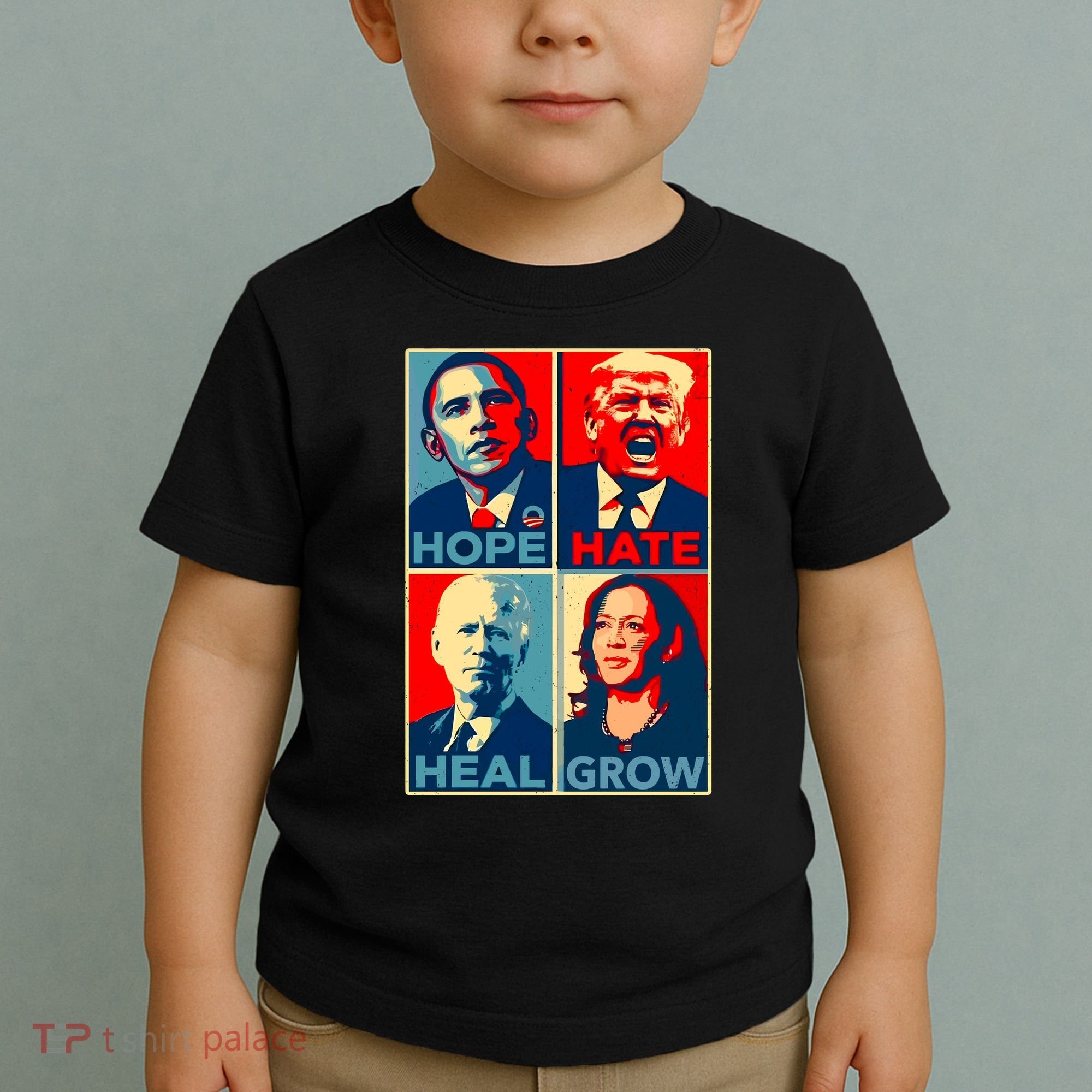 Hope Hate Heal Grow Toddler T-Shirt