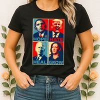 Hope Hate Heal Grow Women's T-Shirt thumb 2