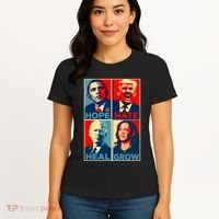 Hope Hate Heal Grow Women's T-Shirt thumb 4