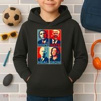 Hope Hate Heal Grow Kids Hoodie thumb 2