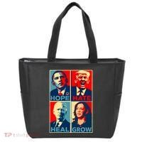 Hope Hate Heal Grow Tote Bag thumb 0
