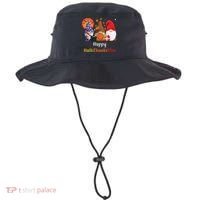Happy Hallothanksmas Holiday Gnomes Bucket Hat thumb 0