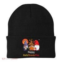 Happy Hallothanksmas Holiday Gnomes Beanie thumb 0