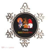 Happy Hallothanksmas Holiday Gnomes Ornament thumb 0
