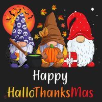 Happy Hallothanksmas Holiday Gnomes Hat thumb 2