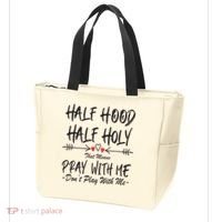 Half Hood Half Holy Pray With Me Don't Play With Me Arrow Great Gift Tote Bag thumb 3