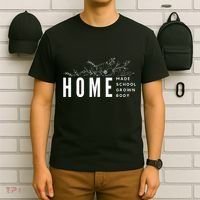 Homebody Homeschool Homemade Homegrown Gift Mom Crunchy T-Shirt thumb 6