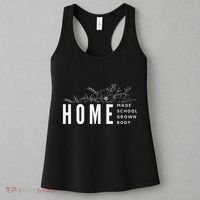 Homebody Homeschool Homemade Homegrown Gift Mom Crunchy Women's Tank Top thumb 3