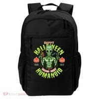 Happy Halloween Humanoid Alien Trick Or Treat Backpack thumb 0