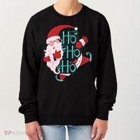 Ho Ho Ho Dabbing Santa Women's Sweatshirt thumb 0