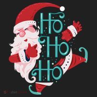Ho Ho Ho Dabbing Santa Women's Sweatshirt thumb 2