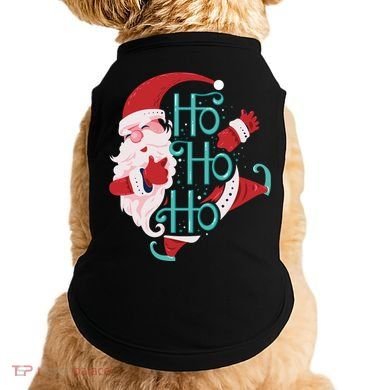 Ho Ho Ho Dabbing Santa Doggie Tank