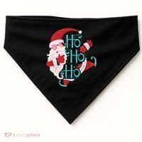 Ho Ho Ho Dabbing Santa USA-Made Doggie Bandana thumb 0