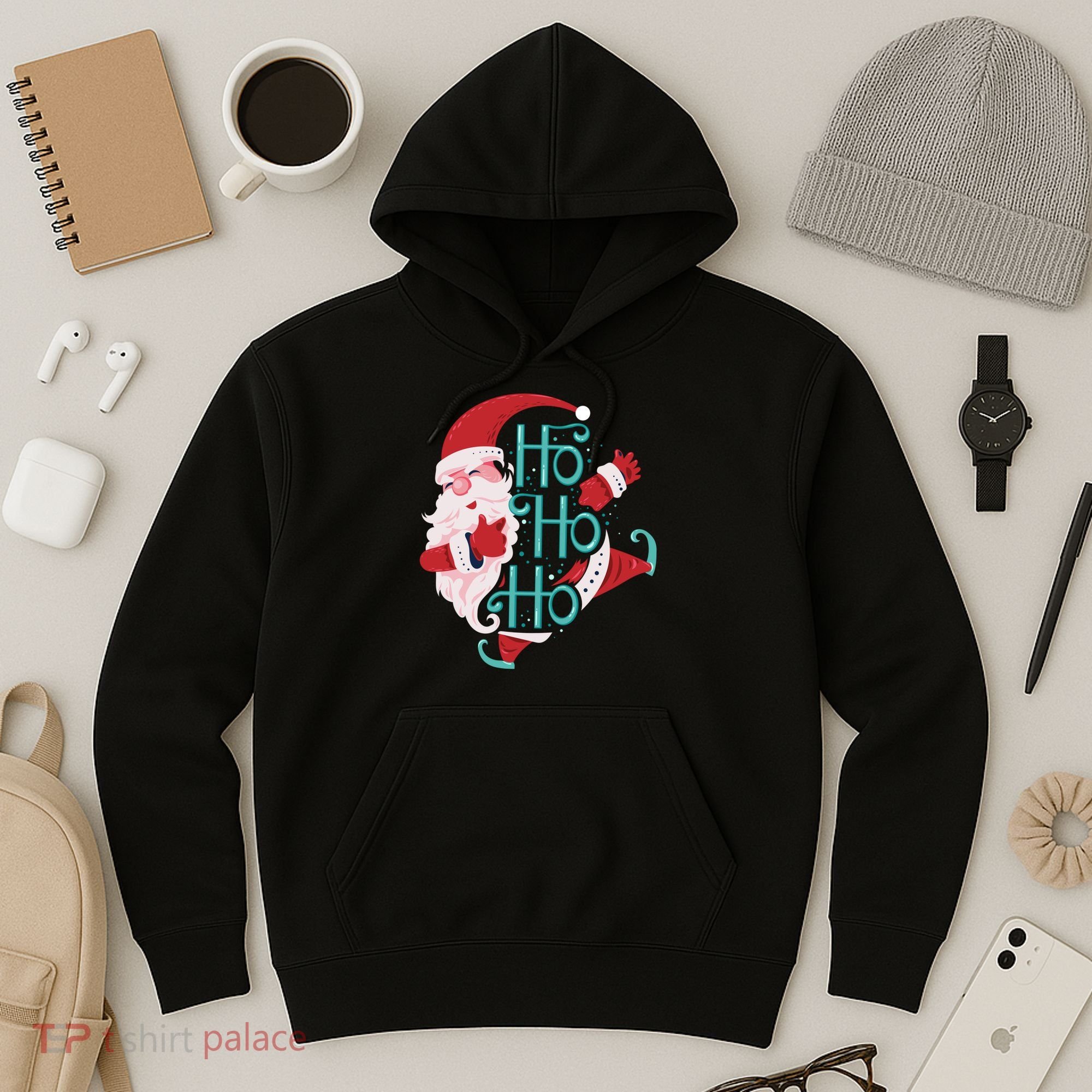 Ho Ho Ho Dabbing Santa Hoodie
