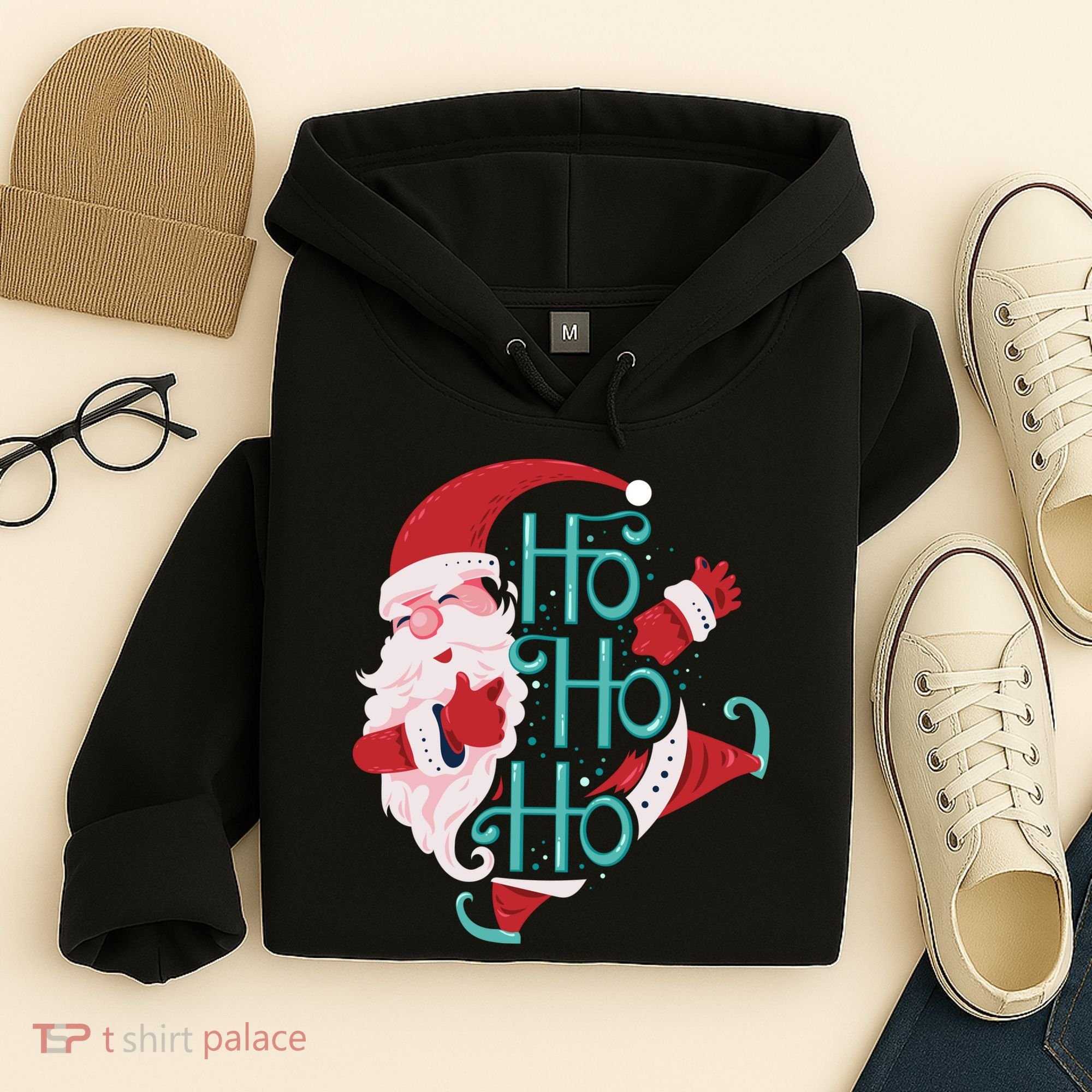Ho Ho Ho Dabbing Santa Hoodie